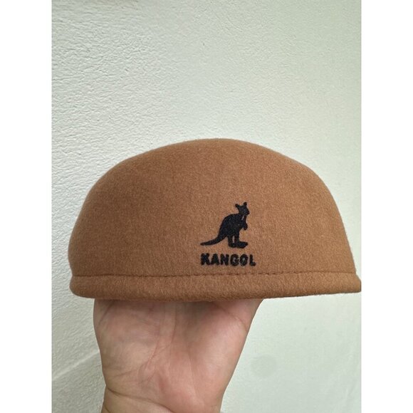 Capello x Kangol Kids Brown 100% Wool Irish Hat Size Small - Picture 5 of 9